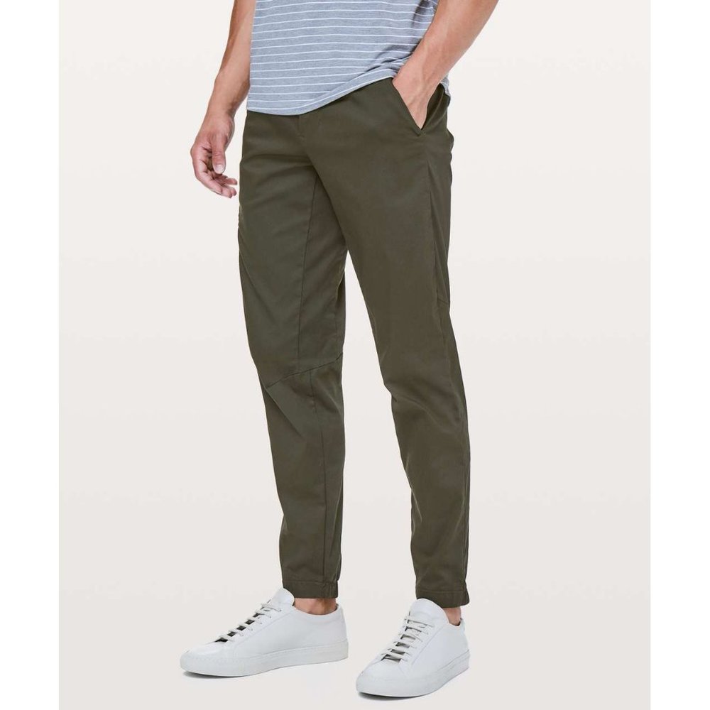 Lululemon All Town Commute Pant in Dark Olive 34